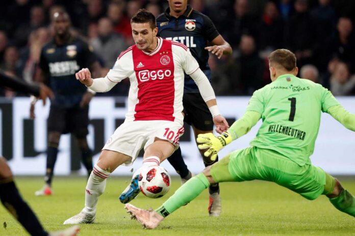 Ajax Vs Willem Ii Eredivisie Match