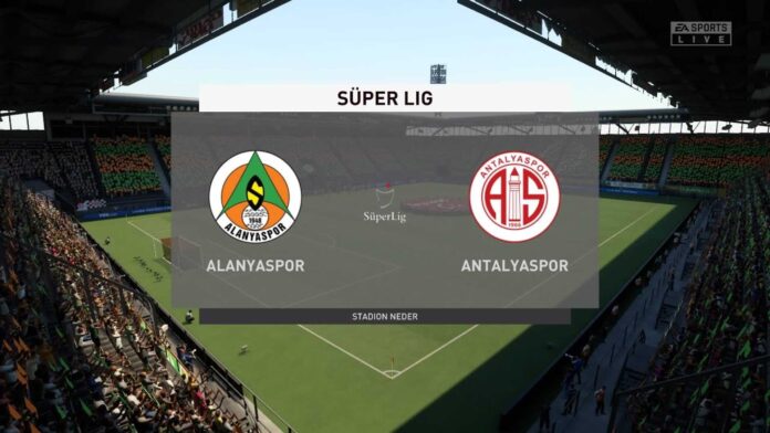 Alanyaspor Vs Antalyaspor Turkish Super Lig Match