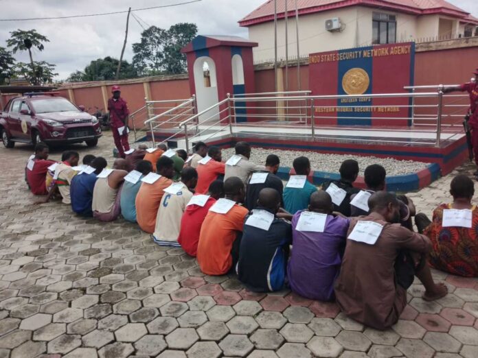 Amotekun Arrests Suspects In Ondo