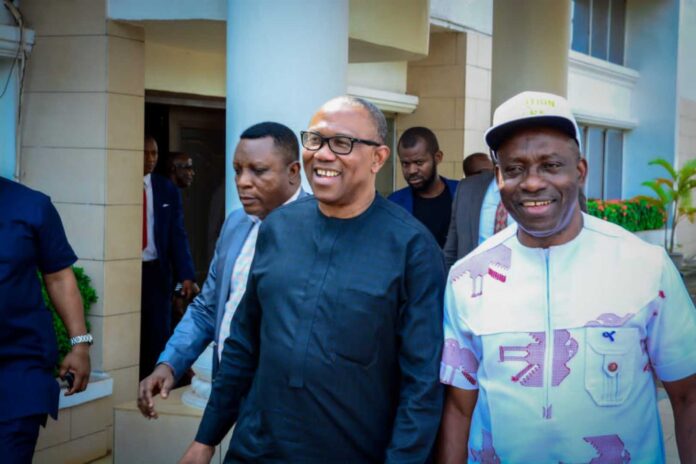 Anambra State Governor Charles Soludo Meeting With Labour Leaders