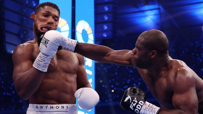 Anthony Joshua And Daniel Dubois Boxing Match