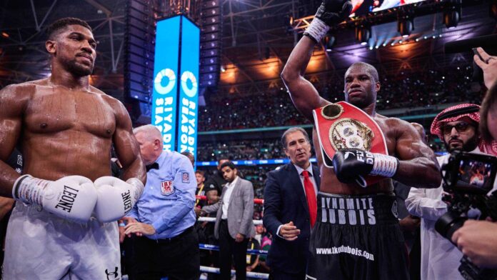 Anthony Joshua Vs Daniel Dubois Rematch