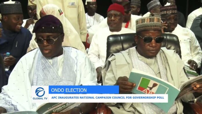 Apc National Campaign Council For Ondo Governorship Election Inauguration