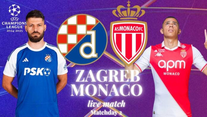 As Monaco Vs Dinamo Zagreb Champions League