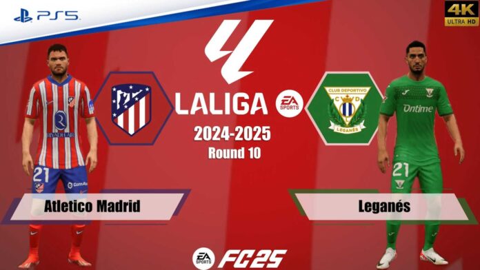 Atletico Madrid Vs Leganes La Liga Match