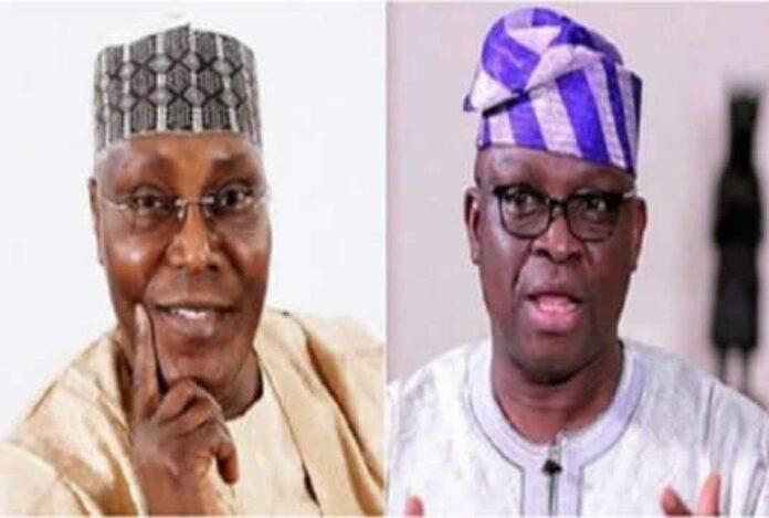 Ayo Fayose And Atiku Abubakar