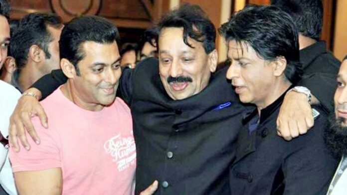 Baba Siddique Iftar Party Shah Rukh Khan Salman Khan