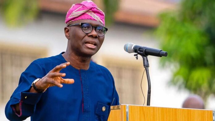 Babajide Sanwo Olu Announcing Minimum Wage Increase