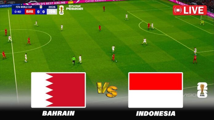 Bahrain Vs Indonesia Fifa World Cup 2026 Qualifier Match