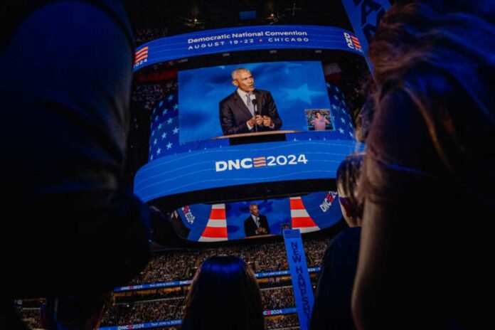 Barack Obama And Kamala Harris Campaign Rally In Pittsburgh