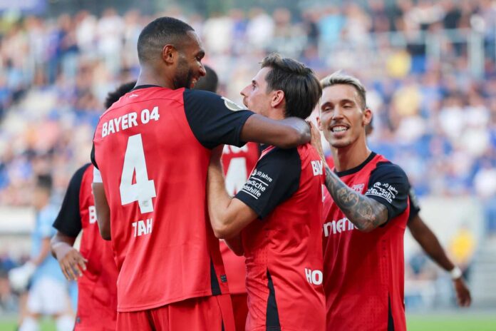 Bayer Leverkusen Vs Sv Elversberg German Cup Match