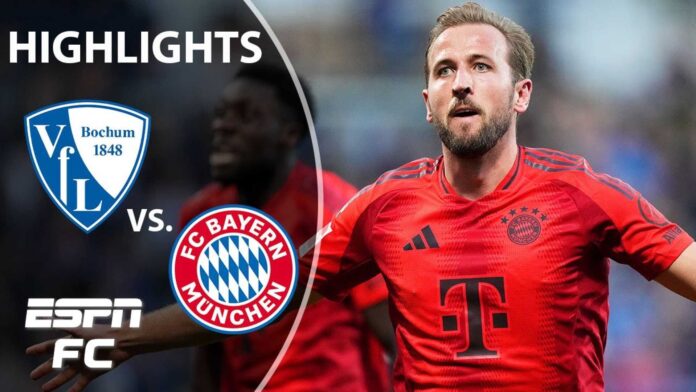 Bayern Munich Vs Bochum Bundesliga Match