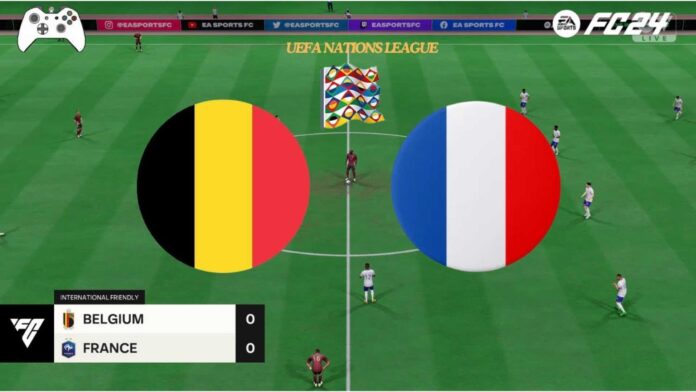 Belgium Vs France Nations League Match