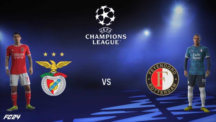 Benfica Vs Feyenoord Champions League Match