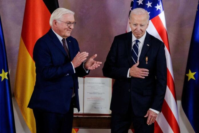 Biden And Scholz In Berlin Discussing Ukraine Support