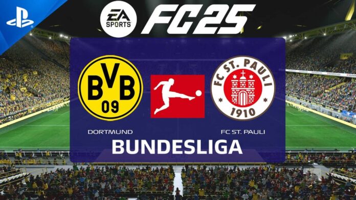 Borussia Dortmund Vs St. Pauli Bundesliga Match