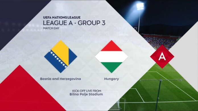 Bosnia And Herzegovina Vs Hungary Uefa Nations League Match