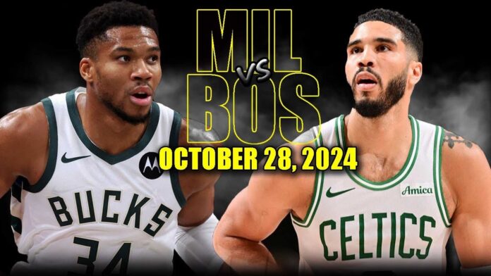 Boston Celtics Vs Milwaukee Bucks Game Highlights October 28 2024