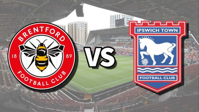 Brentford Vs Ipswich Town Premier League Match