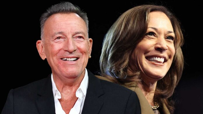 Bruce Springsteen Endorsing Kamala Harris