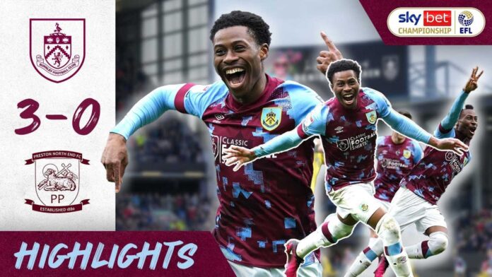 Burnley Vs Preston North End Match Highlights