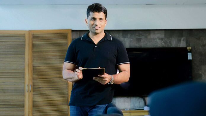 Byju Raveendran Byju's Edtech Startup Crisis