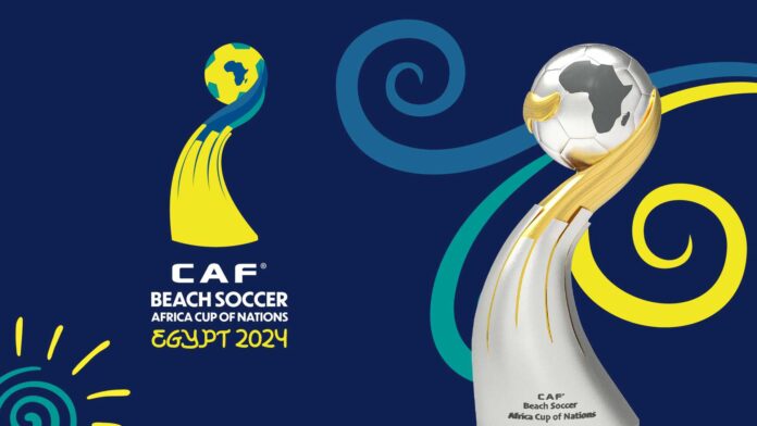 Caf Beach Soccer Africa Cup Of Nations Egypt 2024 Trophy