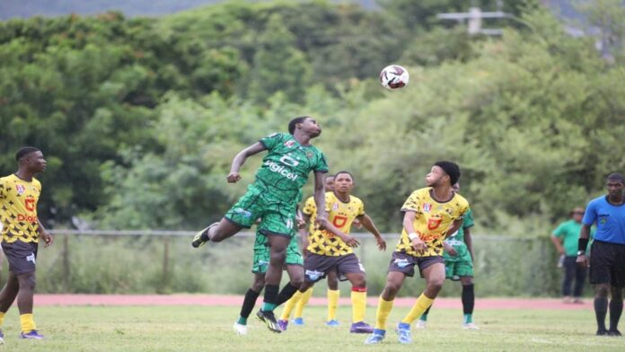 Calabar High School Football Team Celebrating Win Over Staths