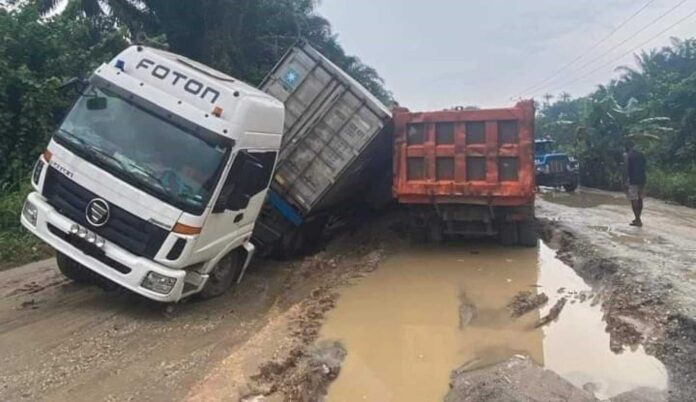 Calabar Itu Highway Deplorable Condition