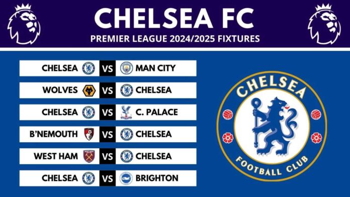 Chelsea Fc Next Match Fixtures