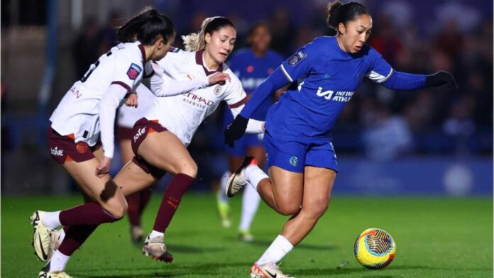 Chelsea Vs Manchester City Women's Football Match