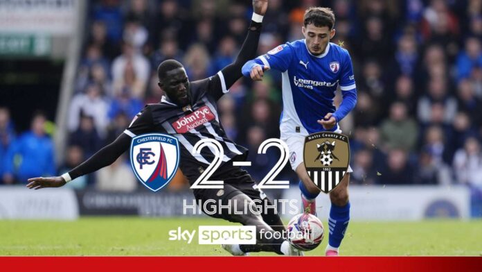 Chesterfield Fc Vs Notts County Match Highlights