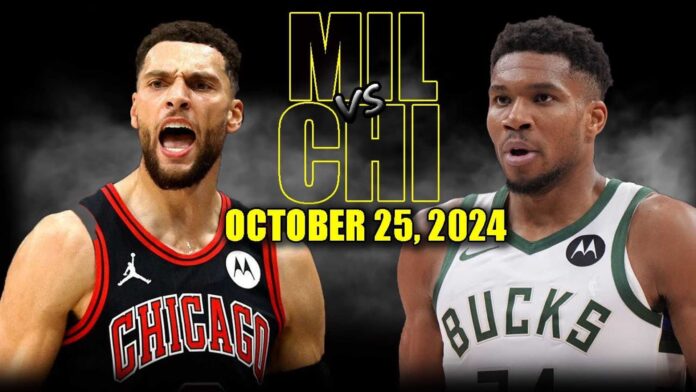 Chicago Bulls Vs Milwaukee Bucks Game Highlights October 25 2024