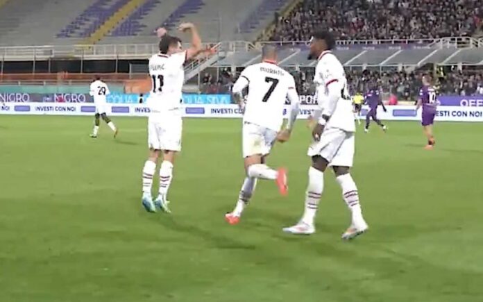 Christian Pulisic Scoring Volley Against Fiorentina