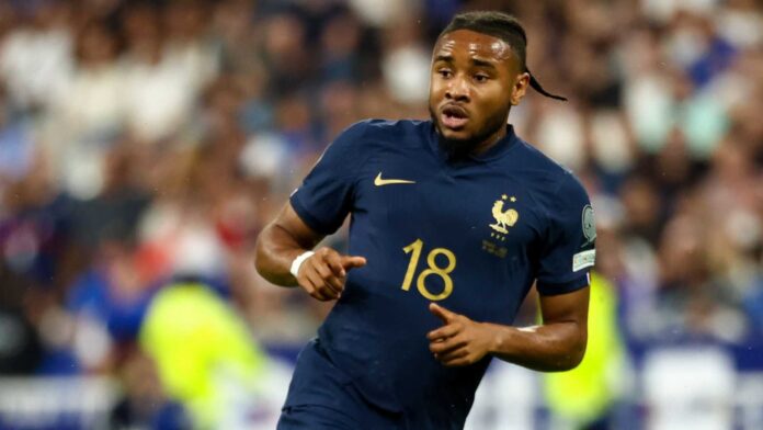 Christopher Nkunku Playing For France And Chelsea