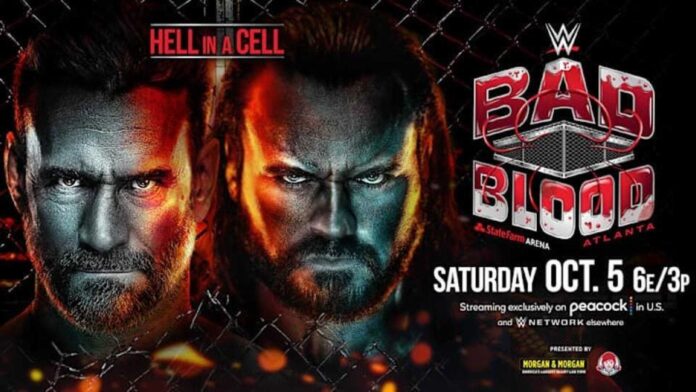 Cm Punk Vs Drew Mcintyre Hell In A Cell Wwe Bad Blood 2024