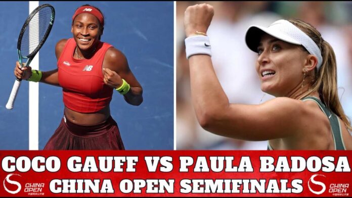 Coco Gauff Vs Paula Badosa China Open Semifinal