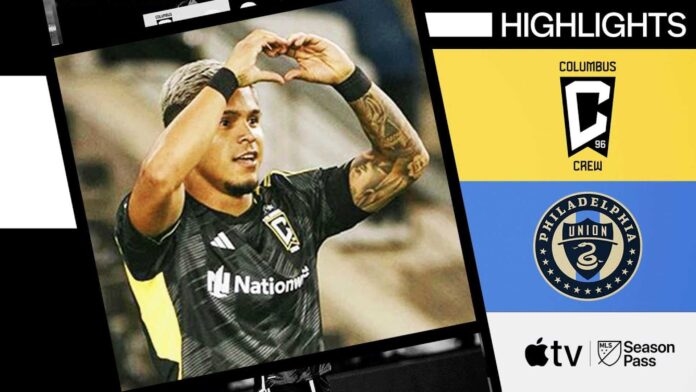 Columbus Crew Vs Philadelphia Union Mls Match Highlights