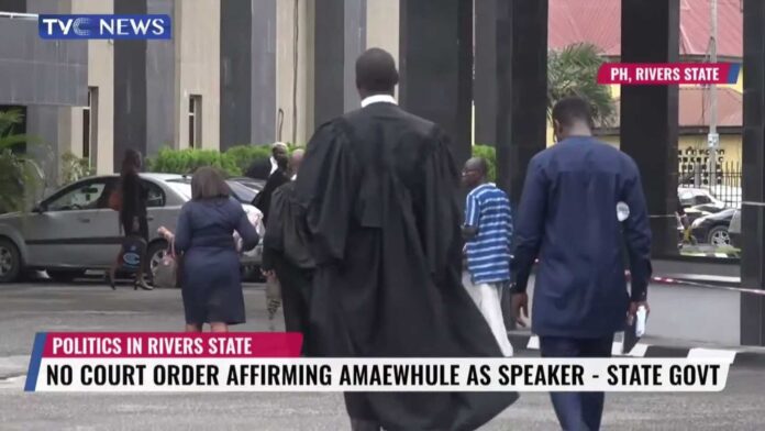 Court Of Appeal Abuja Affirms Amaewhule As Speaker Of Rivers State House Of Assembly