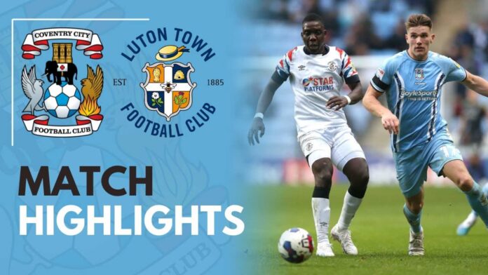 Coventry City Vs Luton Town Football Match