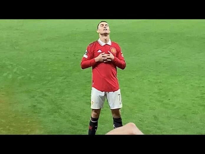 Cristiano Ronaldo Celebrating A Goal