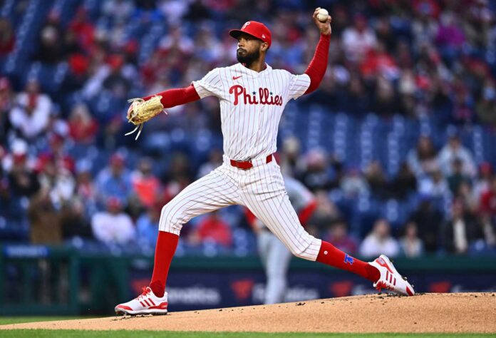 Cristopher Sánchez Pitching For Philadelphia Phillies