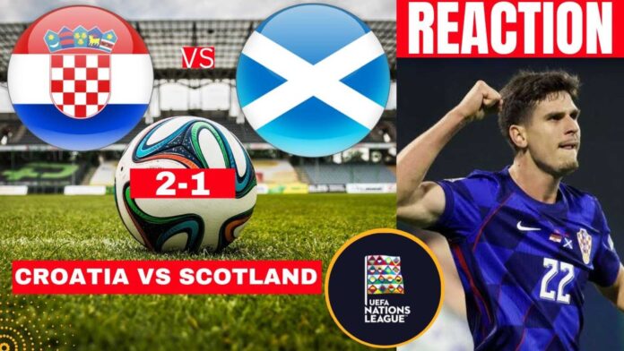 Croatia Vs Scotland Nations League Match Highlights