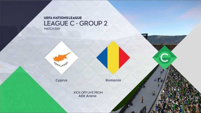 Cyprus Vs Romania Nations League Match