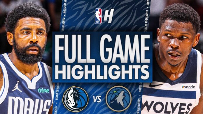 Dallas Mavericks Vs Minnesota Timberwolves Game Highlights October 29 2024