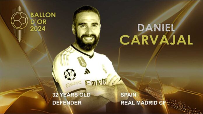 Dani Carvajal Real Madrid Ballon D'or