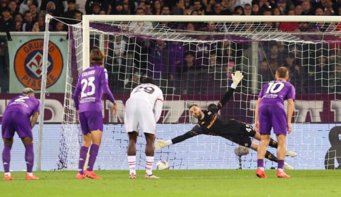 David De Gea Saving Penalties For Fiorentina