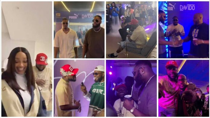 Davido Puma Collaboration Launch Lagos