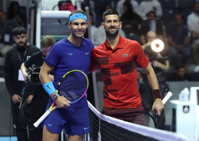 Djokovic And Nadal At Saudi Six Kings Slam