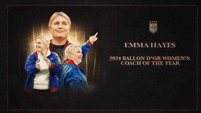 Emma Hayes Ballon D'or 2024